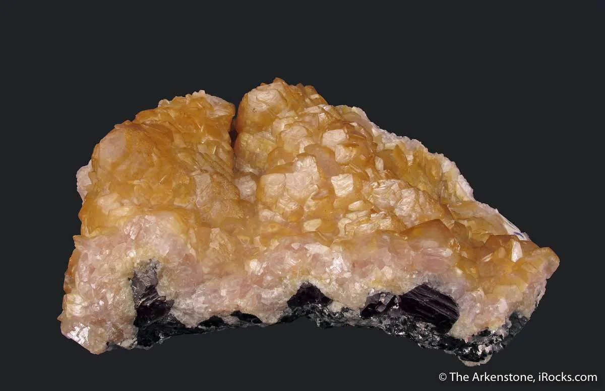 Cadmian and Cobaltian Smithsonite on Galena - image 6