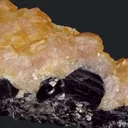 Cadmian and Cobaltian Smithsonite on Galena - image 3