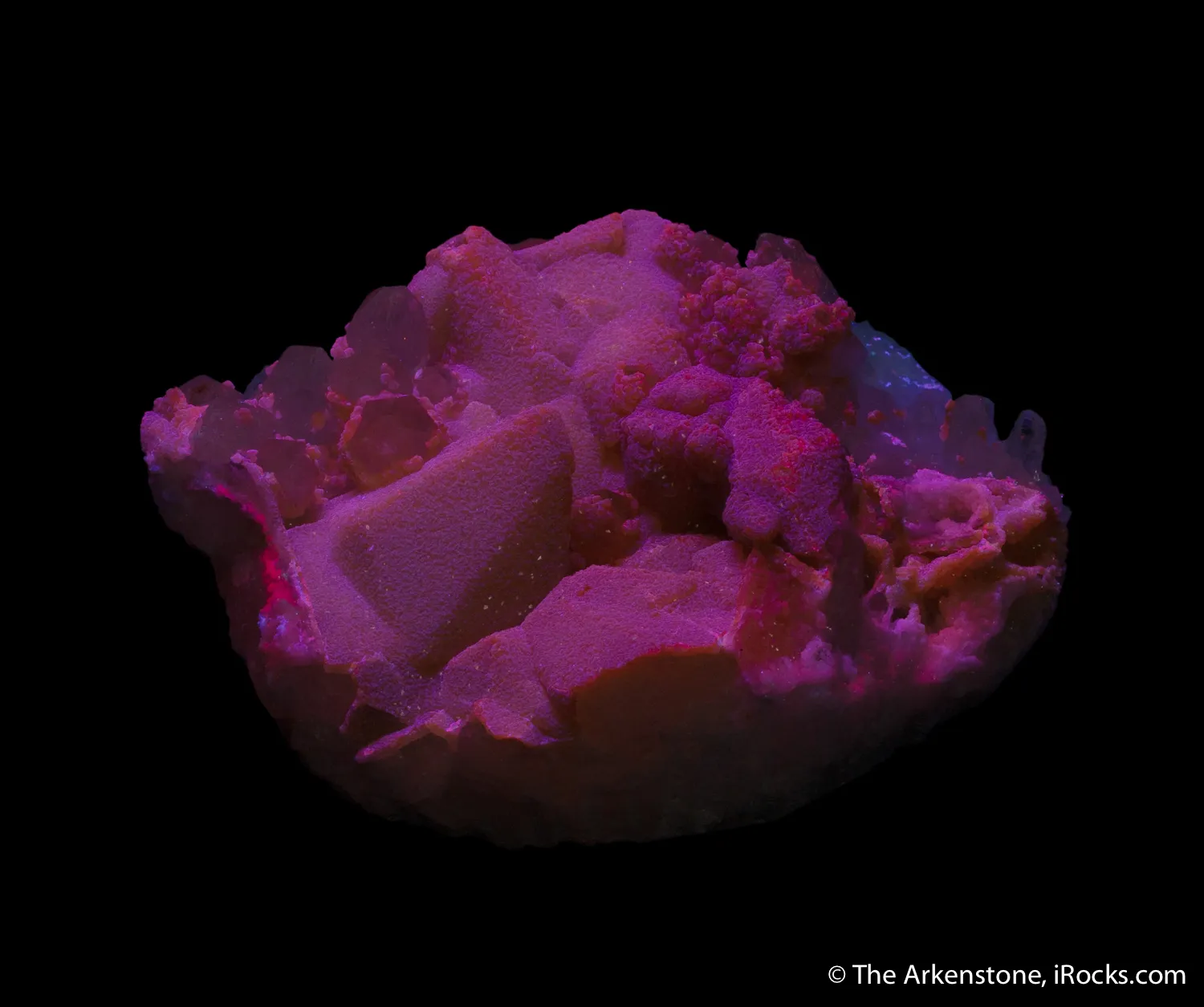 Cadmian Smithsonite on Calcite with Quartz - image 6
