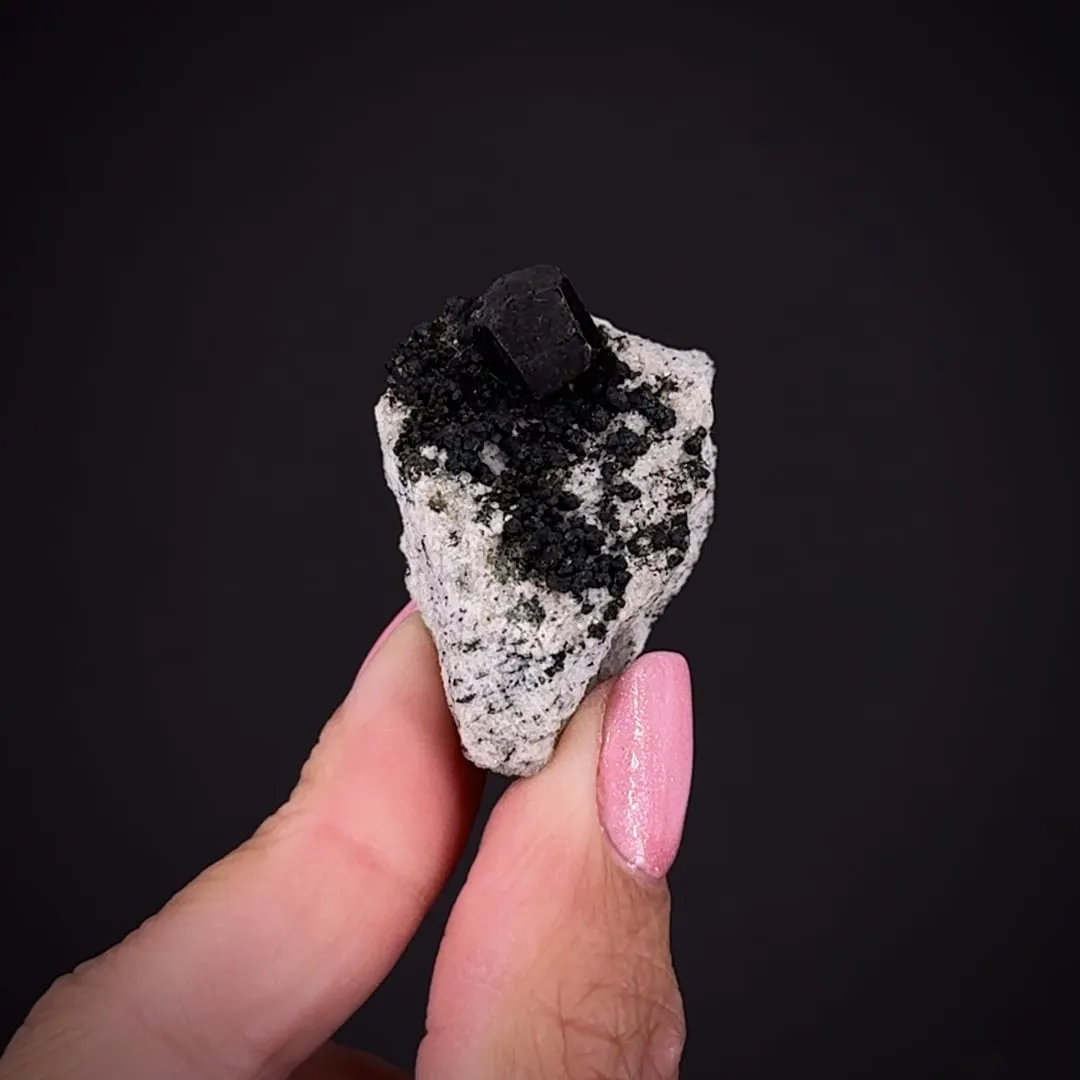 Cafarsite (Type Locality) with Clinochlore - image 2