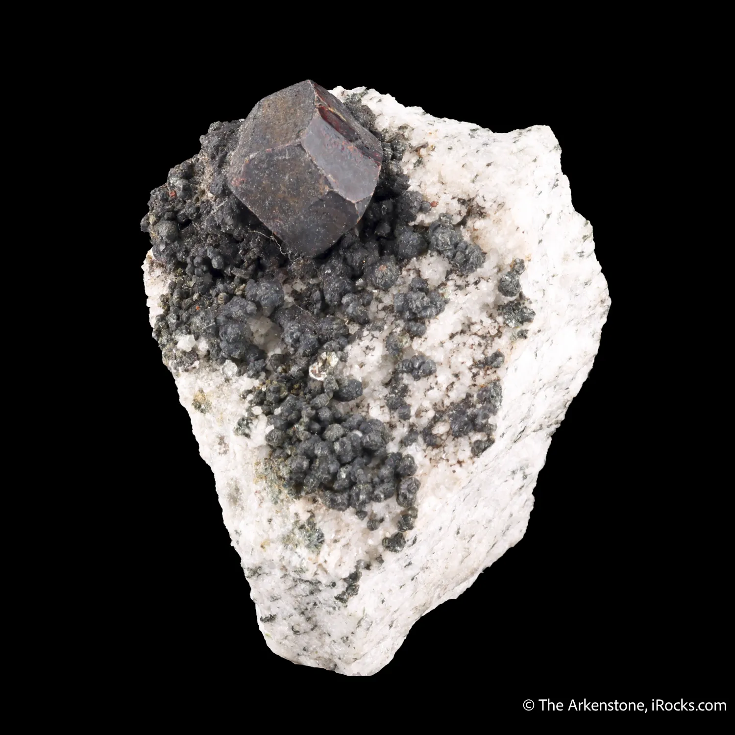 Cafarsite (Type Locality) with Clinochlore - image 4