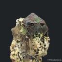Cafarsite with Agardite and Smoky Quartz - image 4