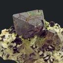 Cafarsite with Agardite and Smoky Quartz - image 2