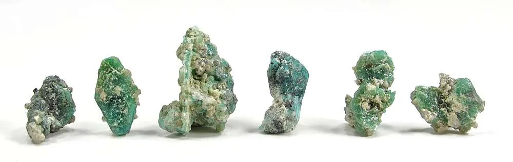Cahnite With Borcarite (Group Of Thumbnail Specimens) image