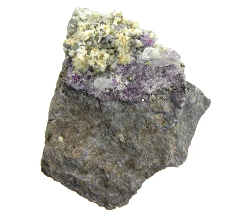 Calaverite, Fluorite - image 2