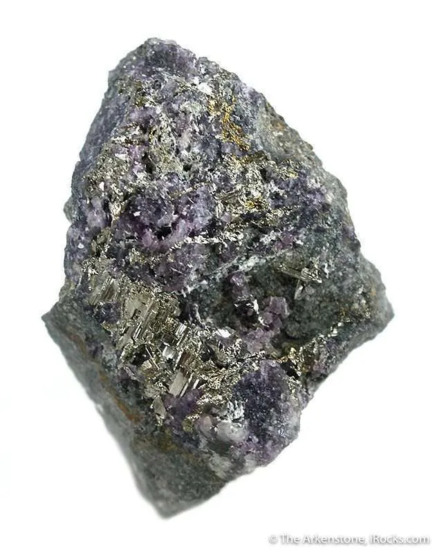 Calaverite With Fluorite image