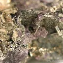Calaverite With Fluorite - image 2