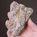 Calaverite with Fluorite and Quartz - image 2