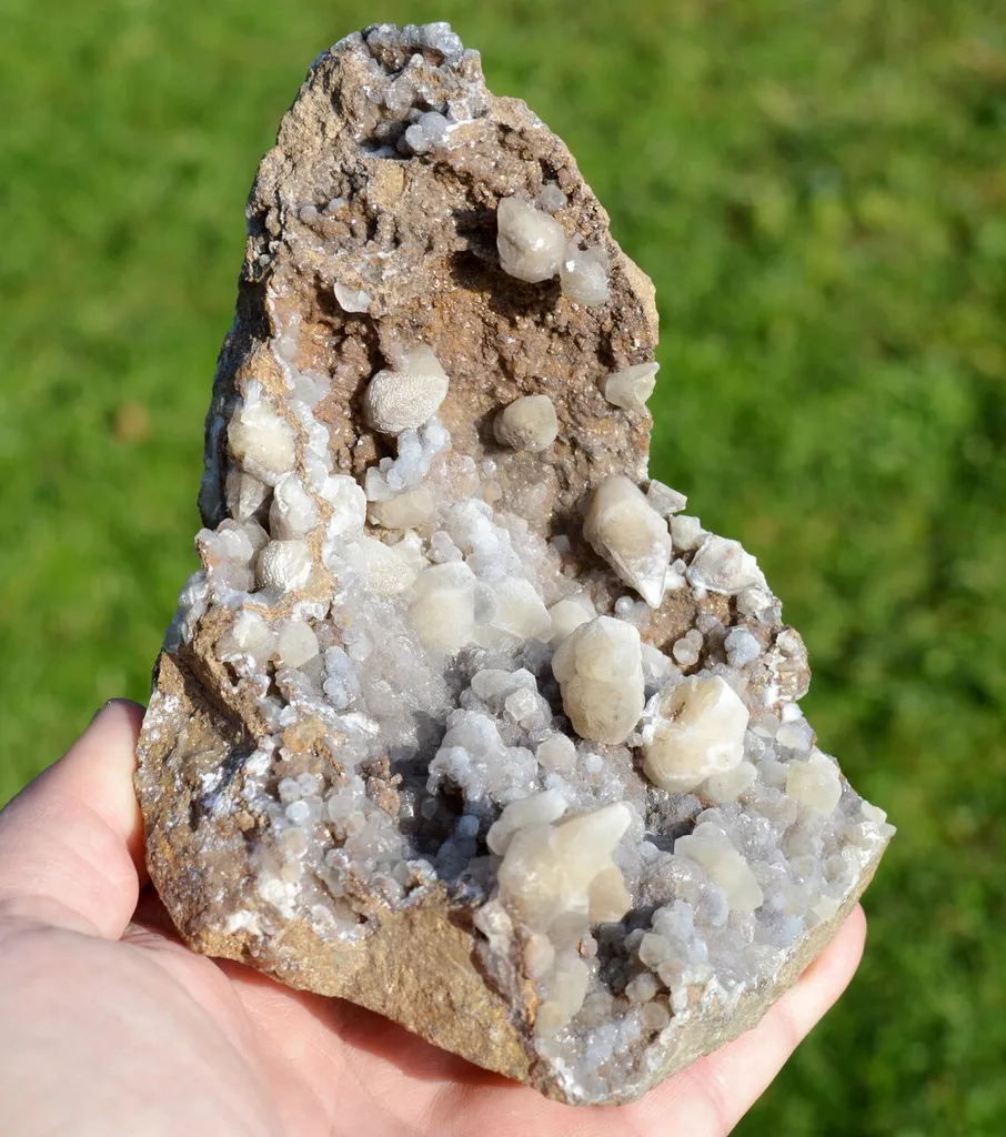 Calcite 1030 grams - Allenc, Mende, Lozère, Occitanie, France image
