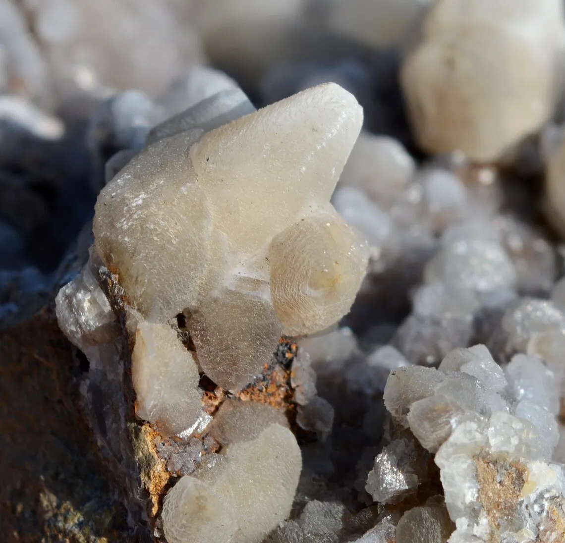 Calcite 1030 grams - Allenc, Mende, Lozère, Occitanie, France - image 4