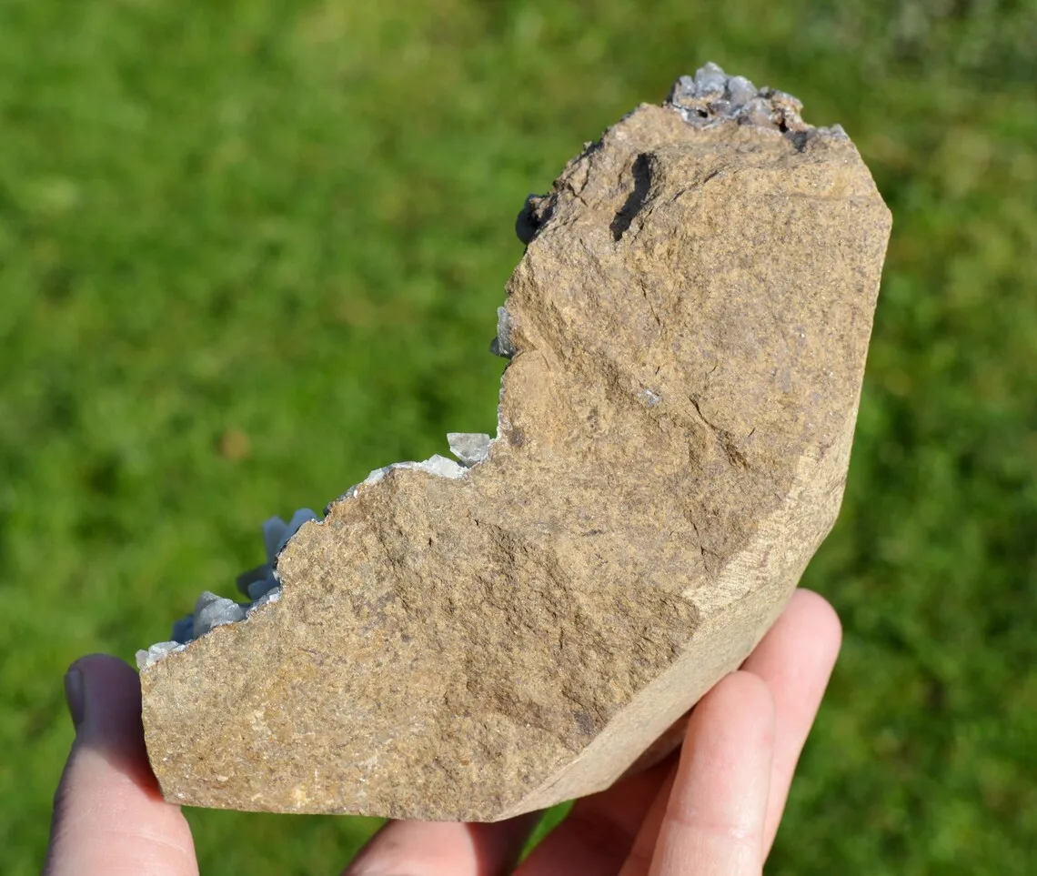 Calcite 1030 grams - Allenc, Mende, Lozère, Occitanie, France - image 10