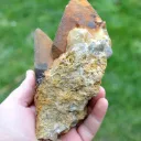 Calcite 1150 grams - Solvay quarry, Couillet, Charleroi, Hainaut, Wallonia, Belgium - image 9