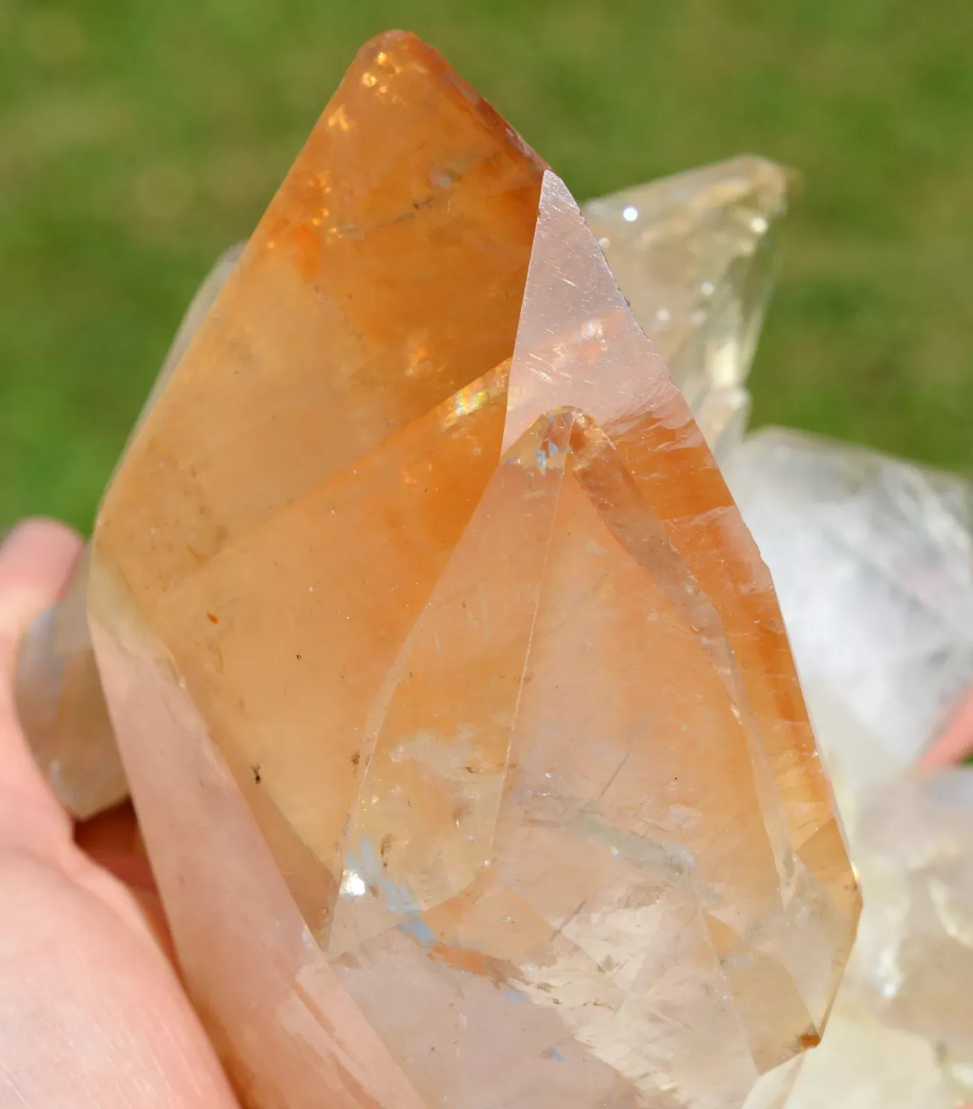 Calcite 1175 grams - Elmwood Mine, Carthage, Smith County, Tennessee, USA - image 4