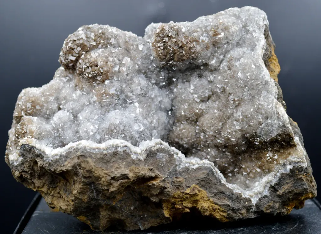 Calcite - 1458 grams - La Lesse quarry, Resteigne, Tellin, Luxembourg, Wallonia, Belgium image