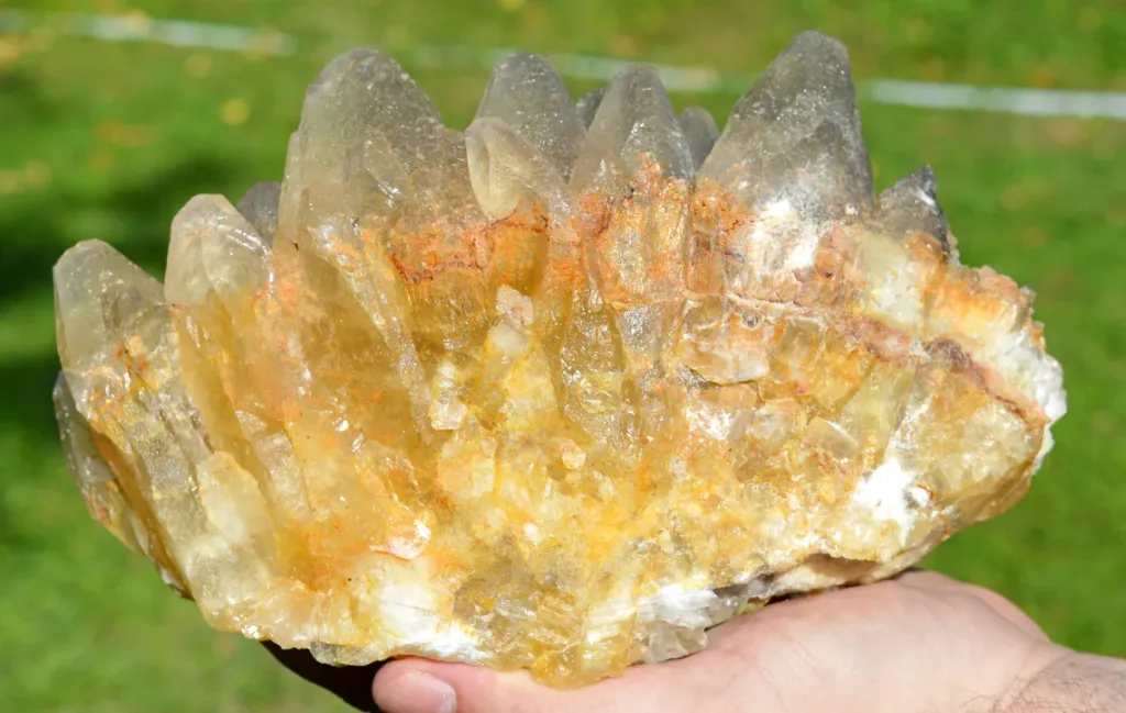 Calcite 3830 grams - Durlinsdorf, Altkirch district, Haut-Rhin, Grand Est, France - image 10