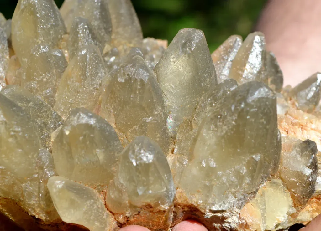Calcite 3830 grams - Durlinsdorf, Altkirch district, Haut-Rhin, Grand Est, France - image 9