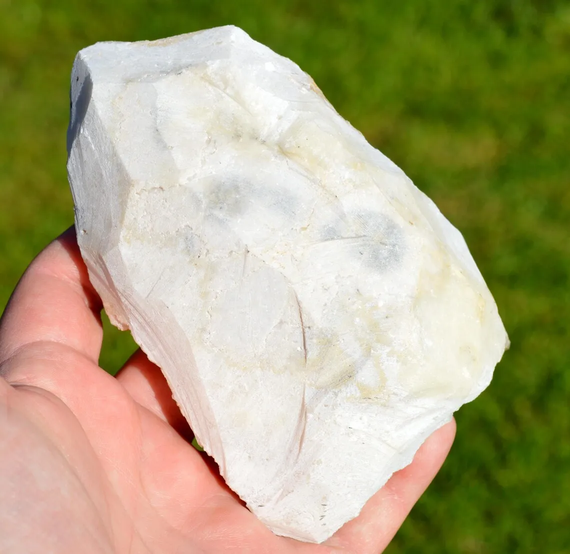 Calcite 700 grams - Calouze, Gijounet, Castres, Tarn, Occitanie, France - image 6