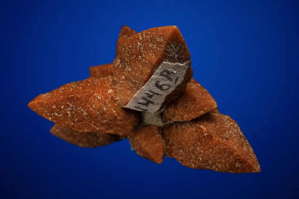 Calcite after IKAITE "Glendonite" - image 3