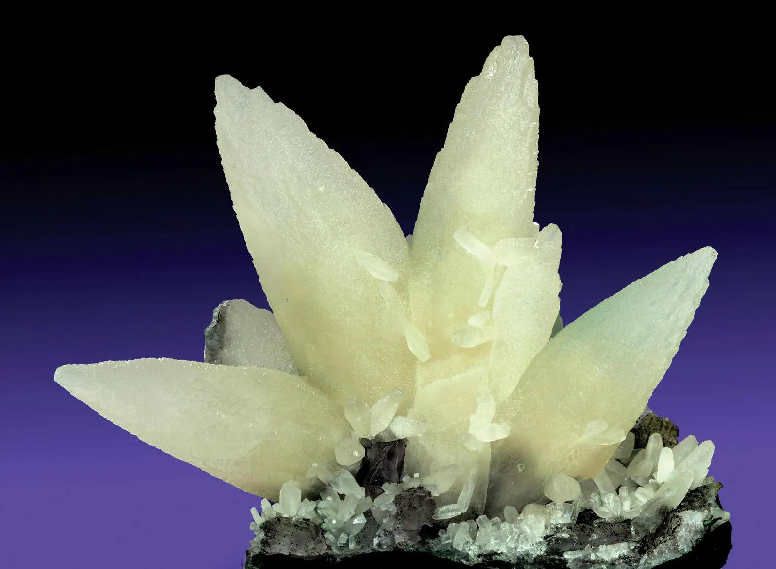 Calcite, Amethyst - image 1