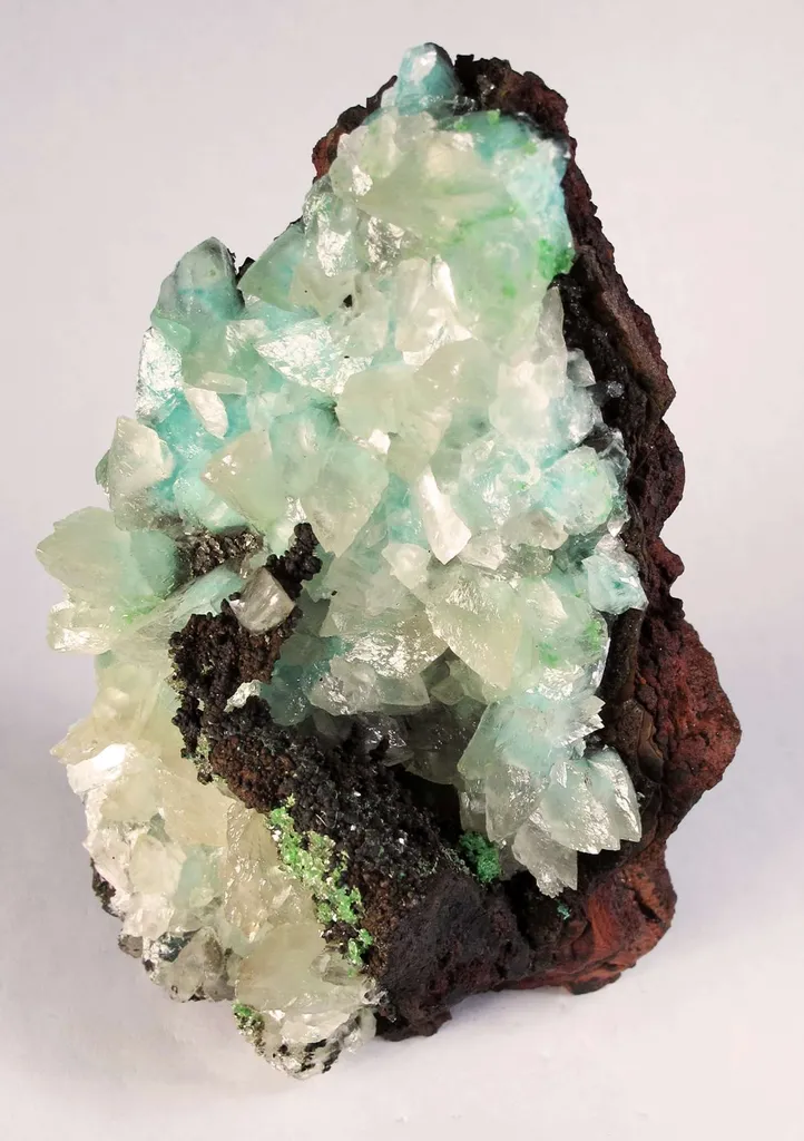 Calcite and Aurichalcite image