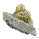Calcite and Baryte on Ste. Genevieve Limestone With Fluorite - image 5