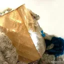 Calcite And Cavansite on Stilbite - image 2