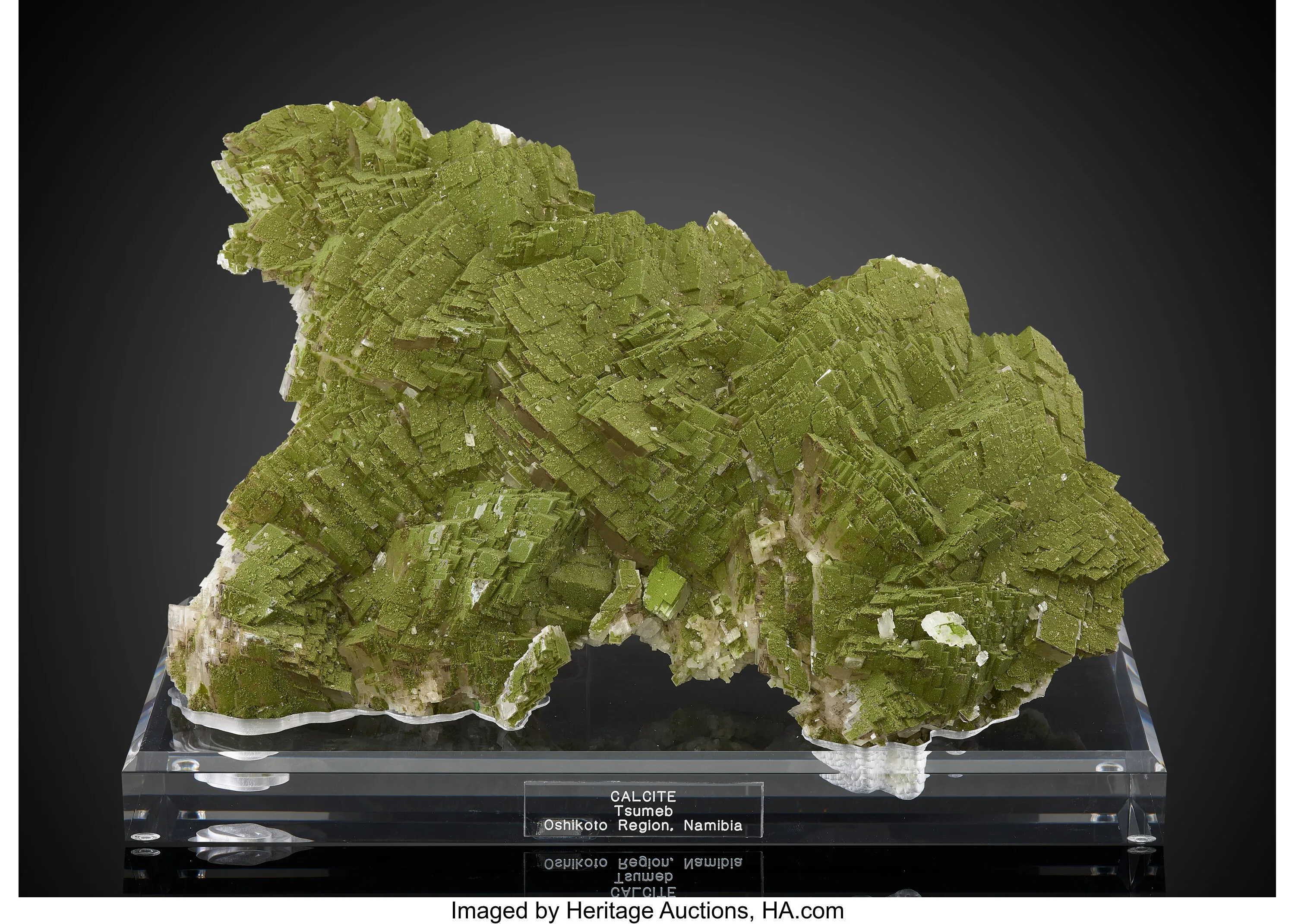 Calcite and Duftite - image 1