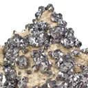 Calcite and Galena on Calcite (Cast) - image 4
