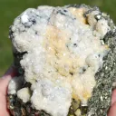 Calcite and Pyrite 3280 grams - Cavnic Mine, Cavnic, Maramureș County, Romania - image 6