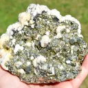 Calcite and Pyrite 3280 grams - Cavnic Mine, Cavnic, Maramureș County, Romania - image 1