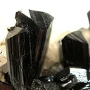 Calcite and Quartz With Ilvaite - image 2