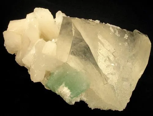 Calcite, Apophyllite-(Kf), Stilbite-Ca - image 3