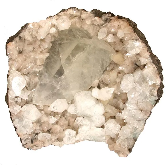 Calcite, Apophyllite, Stilbite image