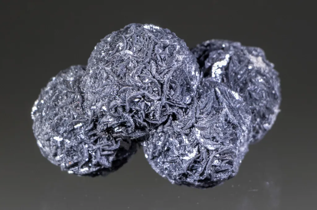 Calcite Balls with Boulangerite Inclusions image