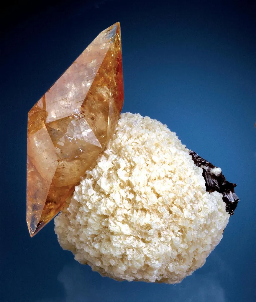 Calcite, Barite, Sphalerite image