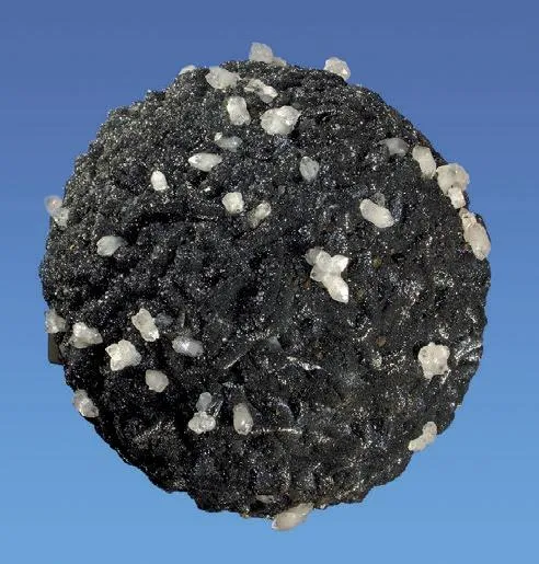 Calcite, Boulangerite, Quartz image
