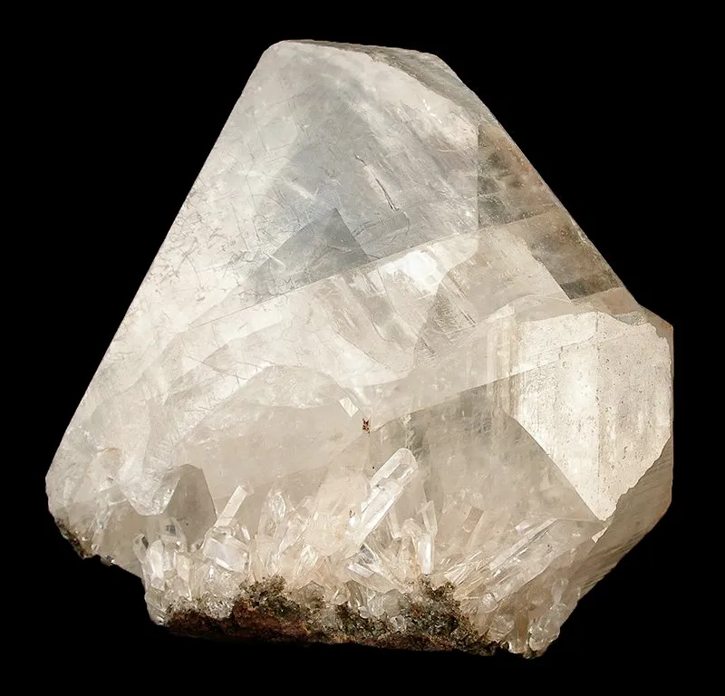 Calcite (Butterfly Twin on Matrix!) - image 2