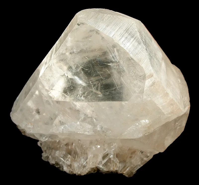 Calcite (Butterfly Twin on Matrix!) image