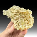 Calcite cast over Barite with Barite - image 1
