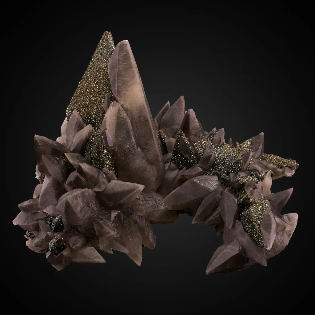 Calcite, Chalcopyrite image