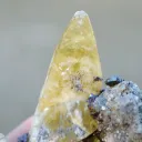 Calcite & Chalcopyrite 190 grams - Joplin Field, Tri-State District, Jasper Co., Missouri, USA - image 5