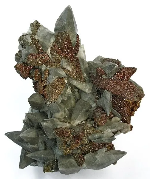 Calcite, Chalcopyrite - image 1