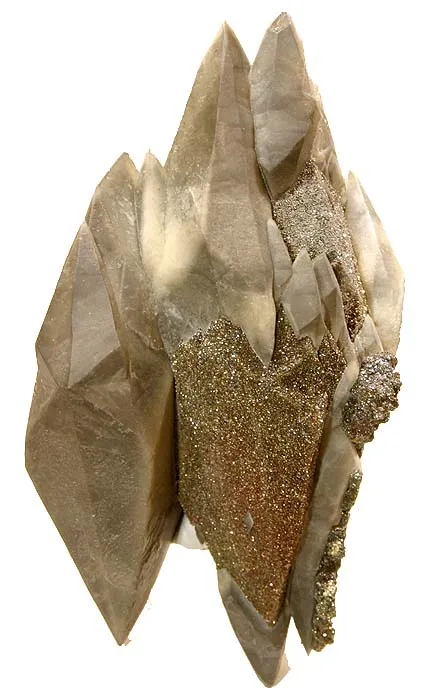 Calcite, Chalcopyrite image