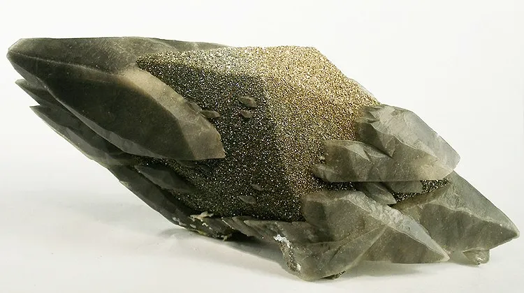 Calcite, Chalcopyrite image
