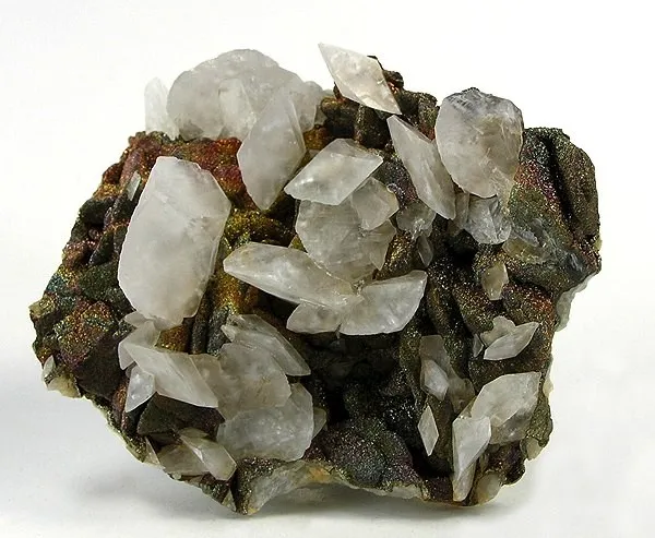 Calcite, Chalcopyrite image