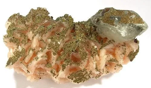Calcite, Chalcopyrite, Dolomite image