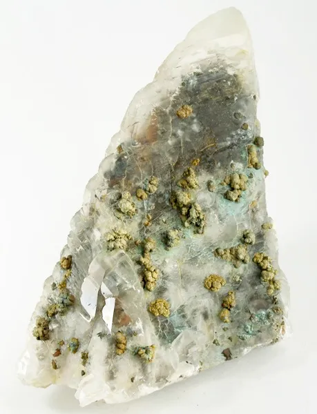 Calcite, Chalcopyrite, Hematite image