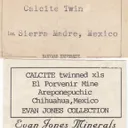 Calcite (Classic, rare Twin) - image 4
