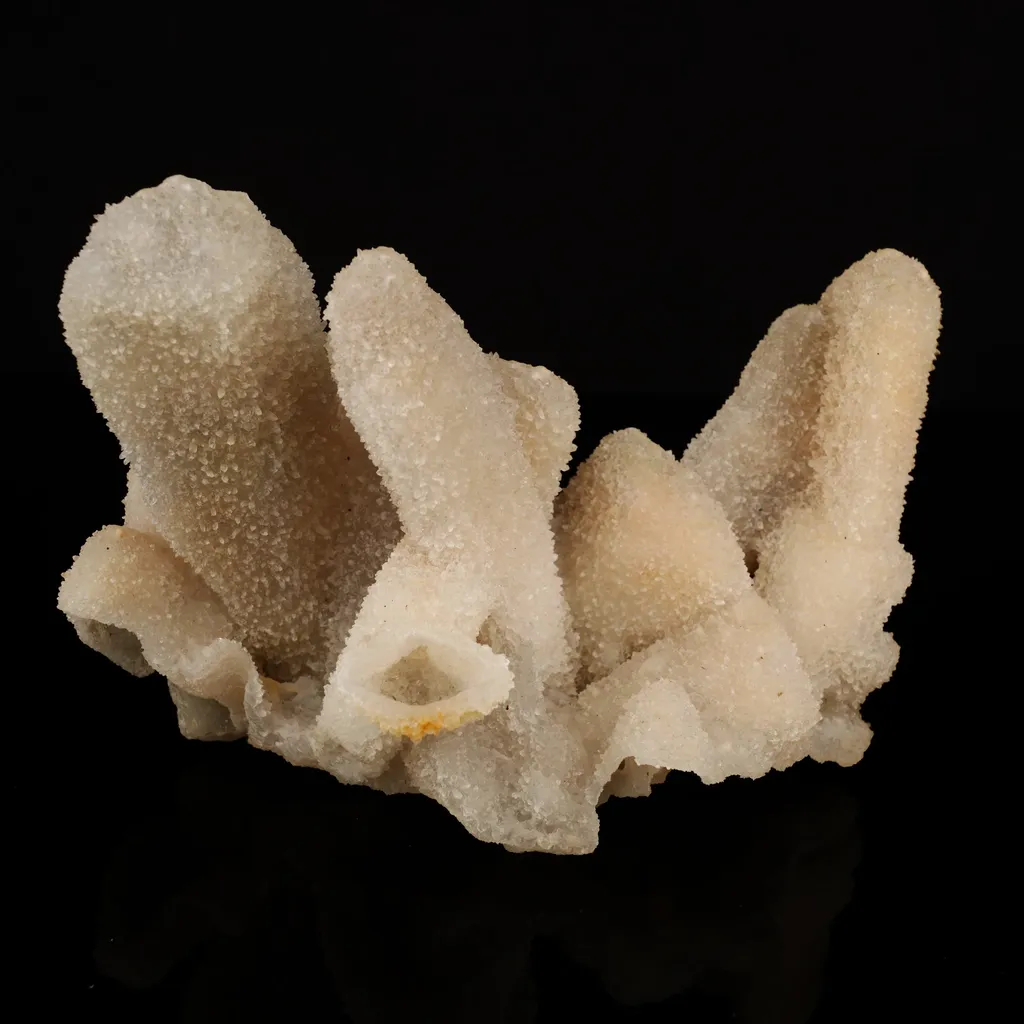 Calcite Coated with Chalcedony Natural Mineral Specimen image