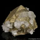 Calcite coated with Pyrite - image 2